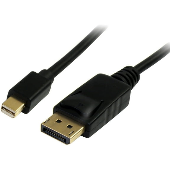 STARTECH - Mini DisplayPort 1.2 to DisplayPort Lead, 1m Black