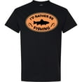 thumbnail image 3 of Inktastic I'd Rather Be Fishing T-Shirt, 3 of 5