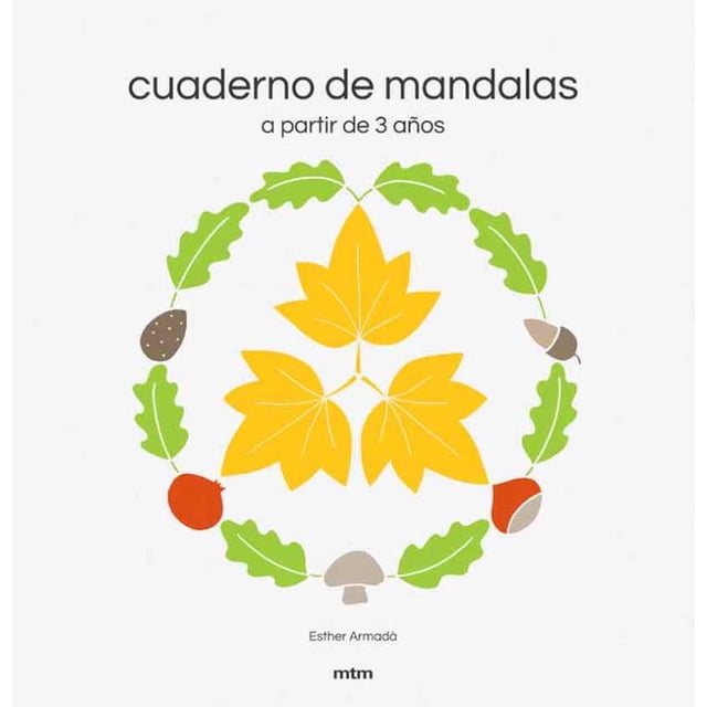 CUADERNO DE MANDALAS MTM Pasta Blanda