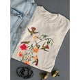 thumbnail image 3 of Mango Hummingbird T-Shirt Women -John James Audubon Designs, Female 3X-Large, 3 of 4