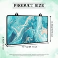 thumbnail image 7 of Renewold Glass Top Stove Cover for Electric Stove, Foldable Cooktop Protector Multipurpose Mat Washer Dryer Top Protector Kitchen Decor Accessories, Blue Marble, 7 of 7