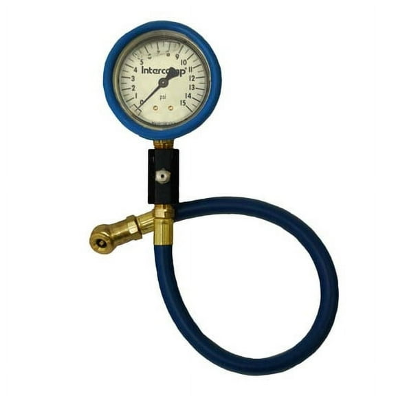 Intercomp (360065 2.5" 0-15 PSI Liquid Filled Deluxe Air Pressure Gauge