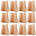 thumbnail image 1 of 50pcs Kraft Paper Bags Bake Bread Bags Toast Storage Pouches Bread Wrapping Bags, 1 of 7