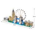 thumbnail image 4 of Kadablk Architecture London Skyline Collection 3430 piezas para adultos y niños Micro Mini bloques Set modelo Kit modelo Landmark, 4 of 5