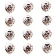 thumbnail image 3 of 12inch Crown Number Confetti Latex Balloons 16 18 21 30 35 40 45 50 55 60 65 70 75 80 Anniversary Birthday Party Decorations, 3 of 9