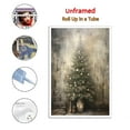 thumbnail image 2 of Retro Christmas Tree Canvas Wall Art Prints Poster Gifts Photo Picture Painting Posters Room Decor Home Decorative 16x24inch(40x60cm), 2 of 6