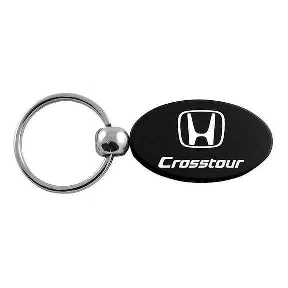 Honda Crosstour Oval Key Ring (Black)