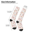 thumbnail image 2 of KLL Goose Queen Print Cool Socks Men's Women's Crew Socks Funny Crazy Novelty Stockings, 2 of 6