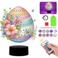 thumbnail image 1 of Lámpara Decorativa Diamante 5D DIY Conejito Acrílico Doble Cara para Regalos Pascua, 1 of 9