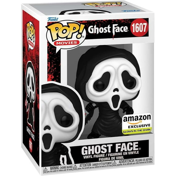 Funko POP! Horror Scream Ghostface Glow Exclusive Figure #1607!
