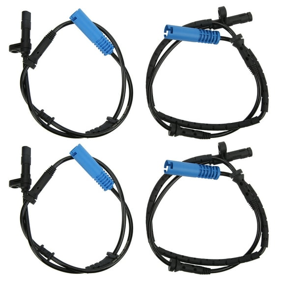 4 unids/set ABS Sensor de velocidad de rueda delantera trasera izquierda derecha reemplazo 34526756384 Jadeshay A