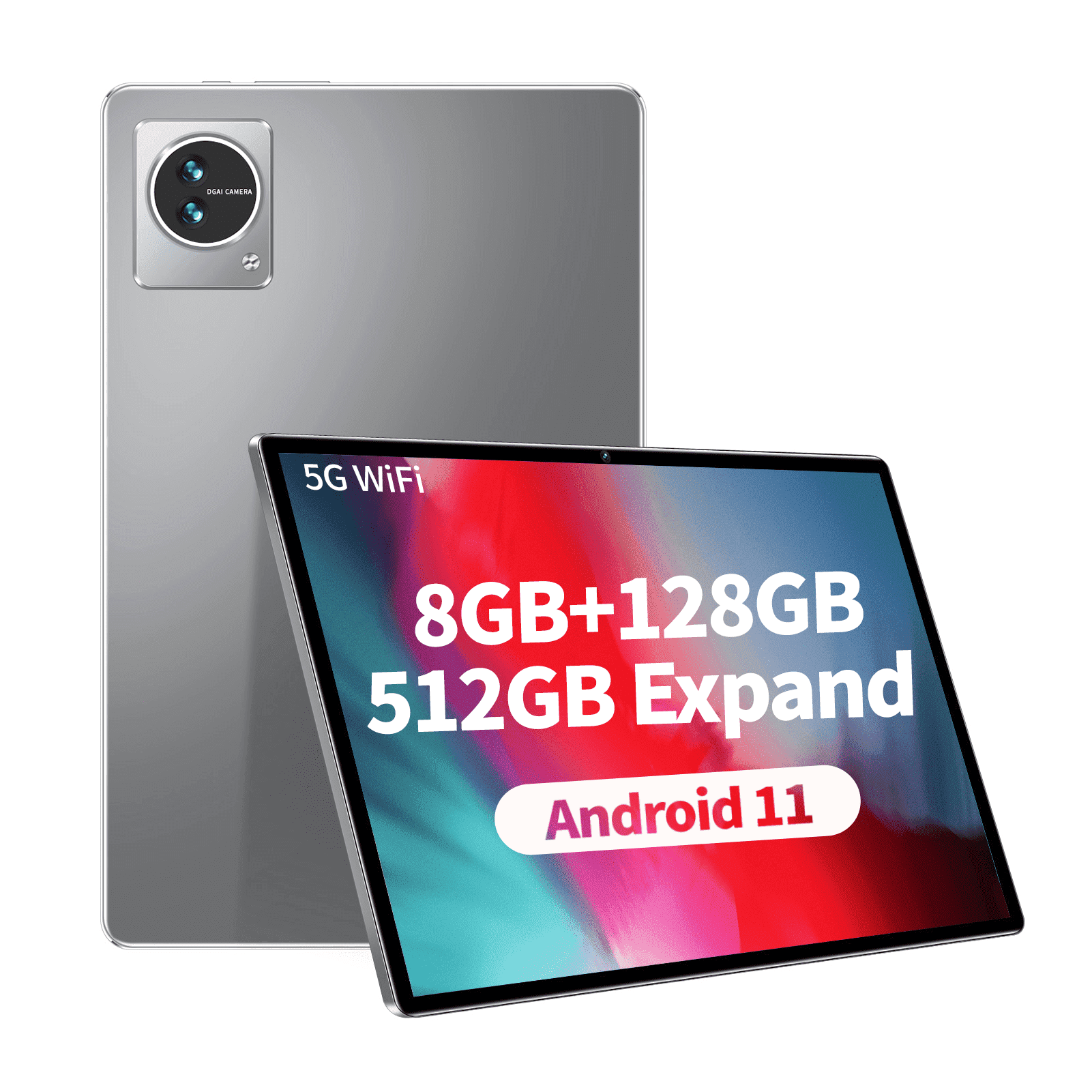 Android 14 Tablet, 11 inch Tablets Octa-Core, 12GB RAM 128GB ROM 1