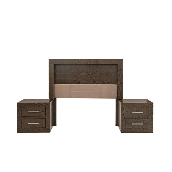 Recamara Matrimonial 3 Piezas Kessa Muebles  Pamela