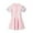 Pink, variant on ZACPNCV Teen Girls One Piece Short Sleeve Swim Dress Rash Guard Bathing Suit Skirted Zip Front Swimwear Blue 5-6 Years