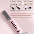 thumbnail image 2 of Profissional Hot Combs Anti-scalding Hair Straightener Brush Ceramic Hair Curler Heated Electric Smart Brush Hair Straightener, 2 of 5