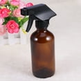 thumbnail image 4 of Monyance empty spray bottles 250ml Empty Brown Glass Spray Bottles Portable Refillable Container Durable Trigger Sprayer for Essential Oils Cleaning Products Aromatherapy(2.17X2.17X7.28Inches), 4 of 11