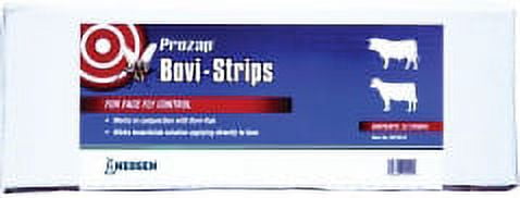 Prozap 5079910 Bovi-Strips for Face Fly Control, 22-Count
