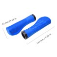 thumbnail image 3 of Puños de bicicleta antideslizantes para manillar de bicicleta, accesorios de ciclismo (azul) DQrwqpou Accesorios para bicicletas, 3 of 3