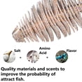 thumbnail image 5 of BE-TOOL 4PCS Soft Spiral Lures Bionic Fishing Bait 75mm/2.9in Fishing Bait for Saltwater Freshwater Rivers Sea, 5 of 6