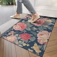 thumbnail image 4 of Pioneer Flower Floral Print Pattern Door Rugs,Washable Non Slip Door Mats Indoor,Decorative Door Mats,Entry Mat Indoor for Entrance,Bedroom,Kitchen,Bathroom,17"x30", 4 of 6