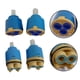 thumbnail image 4 of 35mm 40mm Bathroom Faucets Replacement Ceramic Disc Filter Element Tap Mixing High Spool Valve Ceramic Disc Cartridge Mixer, 4 of 11