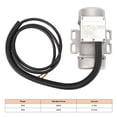 thumbnail image 3 of Concrete Vibration Motor 3600RPM IP65 Low Noise Industrial Vibration Motor Stainless Steel Industrial Vibration Motor Replacement Motor for Shaker Table Accessories, 3 of 7