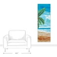 thumbnail image 3 of Creative Products Beach Scene 20 x 60 Canvas Wall Art, 3 of 5