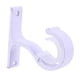 thumbnail image 1 of 2pcs Cortina varilla de aluminio ALUMENTO SOPORTE DE MONTAJE SOLO SOPORTE (blanco), 1 of 5