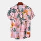 thumbnail image 4 of Camisas hawaianas para hombre, camisetas casuales de verano para playa, con estampado 3D de girasoles, camisetas Y2K, moda para exteriores, camisetas de manga corta de gran tamaño, ropa de calle, 4 of 5