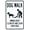 Warning Sign 2, variant on Dog Walk Owners Clean Up Leash Dogs Sign 8"x12" - Dog Leash Security Metal for Business Home Outdoor Indoor Garage Street Wall