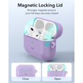 thumbnail image 4 of Funda ESR para AirPods Pro de 2.ª generación con MagSafe Purple, 4 of 9