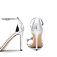 thumbnail image 4 of DREAM PAIRS Women’s Lace-Up Gladiator Stiletto Heels – Open Square Toe Dressy Pumps for Weddings, Bridal, and Special Occasions, 4 of 4