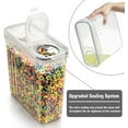 Cereal Storage Containers Set, Large BPA Free Plastic Airtight Food