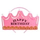 thumbnail image 1 of KAKOWELY Tiara LED de feliz cumpleaños para niños, diadema para fiesta infantil (rosa), 1 of 4