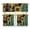 Sunflower, variant on Yuyamidu Aztec Print Kitchen Curtain Valance and Tiers 3 Panel Set Soft Bathroom Window Curtain with Rod Pocket Washable Drapes Treatment Tier Curtains Gift for Holiday