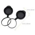 thumbnail image 3 of Miangastore 1 Set Binocular Objective Lens Caps Rubber Objective Lens Cover for Protection, 3 of 8