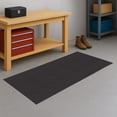 thumbnail image 4 of 31 in. Wide x Cut-to-Length – Non-Slip, All-Weather, Heavy-Duty Utility Runner Rug – Absorbent, Dirt-Trapping, Kid and Pet Safe for Entryways and High-Traffic Areas, Charcoal Brown, 4 of 12