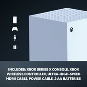 XBOX Series X - All Digital Gaming Console - 1TB SSD - Includes XBOX Wireless Controller - 4K Gaming - 120FPS - Robot White