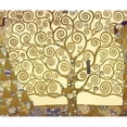 thumbnail image 2 of CafePress - Tree Of Life By Gustav Klimt Throw Blanket - Soft Fleece Throw Blanket, 50"x60" for All Ages, 2 of 2