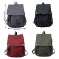 thumbnail image 3 of Stylish Motorbike Rucksack Large Capacity Water Resistant PU Leather Backpack, 3 of 8
