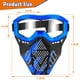 thumbnail image 2 of Máscara táctica con gafas compatibles con Nerf Rival, 2 of 7