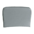 thumbnail image 1 of DOLITY Computer Chair Back Slipcover Desk Chair Back Cover for Dining Party Wedding Gray 35x48cm, 1 of 9