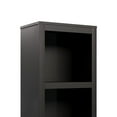 thumbnail image 2 of Prepac Moda 5 Shelves Bookcase Black, 2 of 9