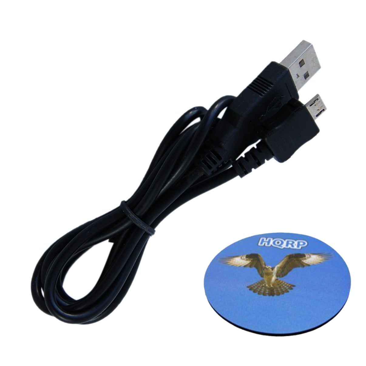 HQRP USB to micro USB Cable / USB Charging Cable for Sprint Sierra Wireless 4G LTE Tri-Fi Mobile Hotspot / Sprint Netgear Zing Mobile 4G LTE Hotspot / Sprint MiFi 500 Mobile 4G LTE Hotspot + Coaster