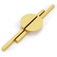 thumbnail image 1 of Juego de 2 tiradores para muebles de cocina, tiradores dorados para muebles, tiradores para muebles de cocina, tiradores de cocina, tiradores de puerta negros, tiradores para cajones, tiradores de la, 1 of 5