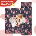 thumbnail image 4 of Pioneer Flower Floral Print Pattern Toddler Nap Mats for Kids Preschool,Sleeping Mat Bag or Kids,Toddler Sleeping Bag,Toddler Nap Mat or Daycare, 4 of 6