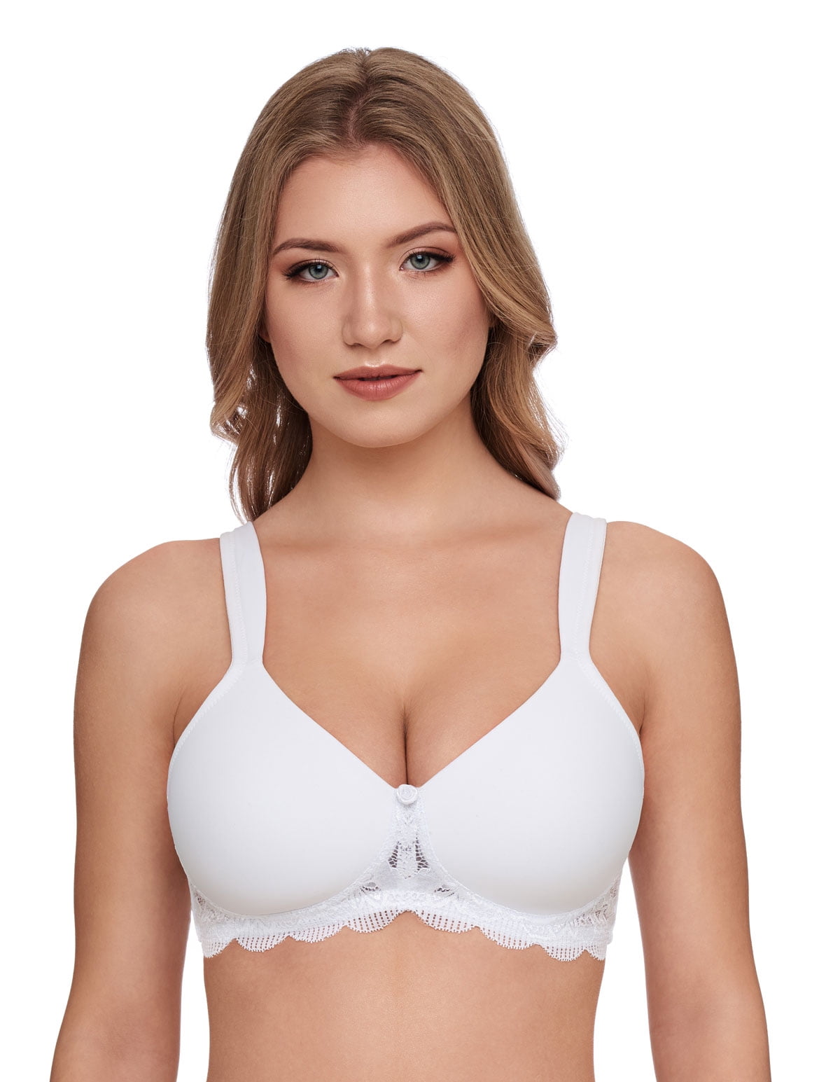 Solid Colour T-Shirt Bra 36E | Walmart 