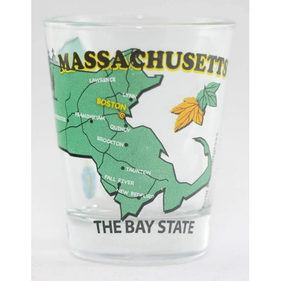 Massachusetts The Bay State All-American Collection Shot Glass