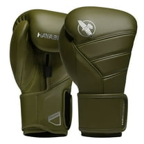Hayabusa T3 Kanpeki Leather Boxing Gloves Men and Women for Training Sparring Heavy Bag and Mitt Work - Green, 12oz