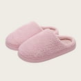 thumbnail image 2 of Busydd Womens Slippers Comfortable Indoor House Slippers for Woman Solid Color Closed Toe Warm Winter Slippers for Women 5.5, 2 of 9